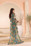 Feathers Unstitched Digital Printed Premium Lawn 3Pc Suit AQUA-FT229