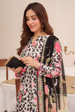 Feathers Unstitched Digital Printed Premium Lawn 3Pc Suit Farasha-FT257