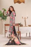 Feathers Unstitched Digital Printed Premium Lawn 3Pc Suit Farasha-FT257