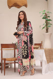 Feathers Unstitched Digital Printed Premium Lawn 3Pc Suit Farasha-FT257