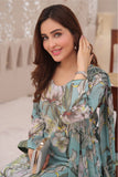 Feathers Unstitched Digital Printed Premium Lawn 3Pc Suit French Summer-FT259