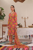 Feathers Unstitched Digital Printed Premium Lawn 3Pc Suit SANGRIA-FT267