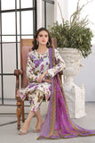 Feathers Unstitched Digital Printed Premium Lawn 3Pc Suit BOBBIE-FT350