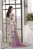 Feathers Unstitched Digital Printed Premium Lawn 3Pc Suit BOBBIE-FT350