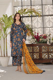 Feathers Unstitched Digital Printed Premium Lawn 3Pc Suit STASEY-FT353