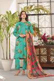 Feathers Unstitched Digital Printed Premium Lawn 3Pc Suit SHUE-FT354