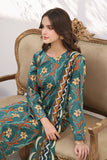 Feathers Unstitched Digital Printed Premium Lawn 3Pc Suit GENIE-FT355