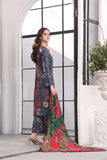 Feathers Unstitched Digital Printed Premium Lawn 3Pc Suit CERSEI-FT360