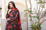 Feathers Unstitched Digital Printed Premium Lawn 3Pc Suit MAGNOLIA-FT373