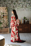 Feathers Chic Bella Unstitched Printed Lawn 3Pc Suit Secret Garden-FT388