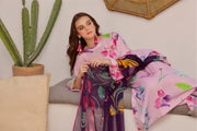 Feathers Sunset Soiree Unstitched Printed Lawn 3Pc Suit SEZANE-FT401