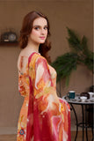 Feathers Sunset Soiree Unstitched Printed Lawn 3Pc Suit GARDENIA-FT402