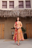 Feathers Sunset Soiree Unstitched Printed Lawn 3Pc Suit GARDENIA-FT402