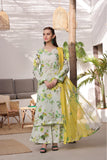 Feathers Sunset Soiree Unstitched Printed Lawn 3Pc Suit OLEANDER-FT403