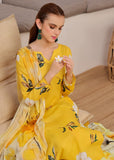 Feathers Sunset Soiree Unstitched Printed Lawn 3Pc Suit QUINCE-FT404