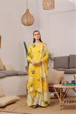 Feathers Sunset Soiree Unstitched Printed Lawn 3Pc Suit QUINCE-FT404