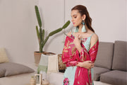 Feathers Sunset Soiree Unstitched Printed Lawn 3Pc Suit TRICIA-FT406