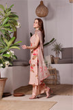 Feathers Sunset Soiree Unstitched Printed Lawn 3Pc Suit PARADISE-FT410