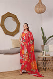 Feathers Sunset Soiree Unstitched Printed Lawn 3Pc Suit NANCY-FT412