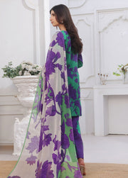 Feathers Midnight Murmurs Unstitched Lawn 3Pc Suit LAVIRA-FT478