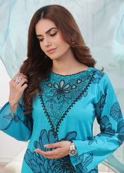 Feathers Midnight Murmurs Unstitched Lawn 3Pc Suit TWINKLE-FT480