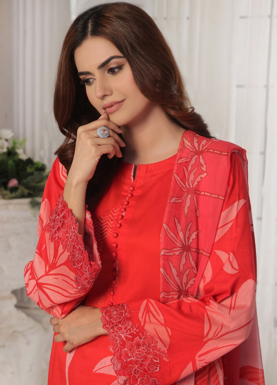 Feathers Midnight Murmurs Unstitched Lawn 3Pc Suit ZAFINA-FT484