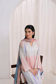 Feathers Frosty Fables Printed Viscose Unstitched 3Pc Suit FLYROS-FT566