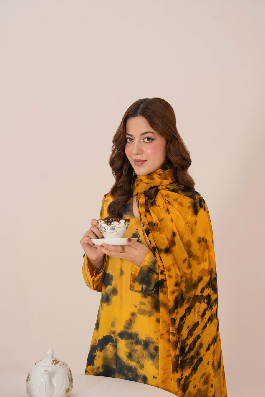 Feathers Frosty Fables Printed Viscose Unstitched 3Pc Suit ZINORE-FT567