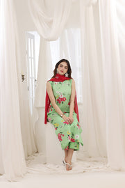 Feathers Premium House of Petals Unstitched Lawn 3Pc Suit Forest Finery-FT745