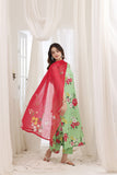 Feathers Premium House of Petals Unstitched Lawn 3Pc Suit Forest Finery-FT745