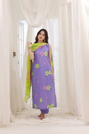 Feathers Premium House of Petals Unstitched Lawn 3Pc Suit Majestic Monolith-FT756