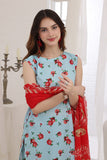 Feathers Premium House of Petals Unstitched Lawn 3Pc Suit Nautical Node-FT758