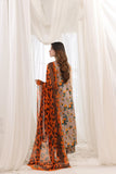 Feathers Premium House of Petals Unstitched Lawn 3Pc Suit Jaguar Journal-FT760