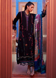 Suay by Farah Talib Aziz Embroidered Lawn Unstitched 3Pc Suit FTA-01 Ilaria Black
