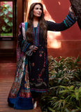 Suay by Farah Talib Aziz Embroidered Lawn Unstitched 3Pc Suit FTA-01 Ilaria Black