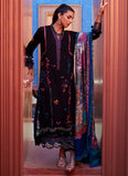 Suay by Farah Talib Aziz Embroidered Lawn Unstitched 3Pc Suit FTA-01 Ilaria Black