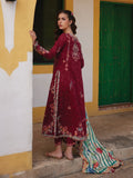 Farah Talib Aziz Embroidered Lawn Unstitched 3Pc Suit FTA-02 Sofia Scarlet