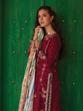 Farah Talib Aziz Embroidered Lawn Unstitched 3Pc Suit FTA-02 Sofia Scarlet
