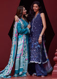 Suay by Farah Talib Aziz Embroidered Lawn Unstitched 3Pc Suit FTA-03 Moana Teal