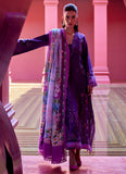 Suay by Farah Talib Aziz Embroidered Lawn Unstitched 3Pc Suit FTA-07 Yuri Purple