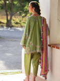 Farah Talib Aziz Embroidered Lawn Unstitched 3Pc Suit FTA-09 Carmen Kiwi