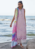 Suay by Farah Talib Aziz Embroidered Lawn Unstitched 3Pc Suit FTA-10 Izumi Pink