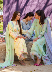 Suay by Farah Talib Aziz Embroidered Lawn Unstitched 3Pc Suit FTA-12 Vaia Yellow