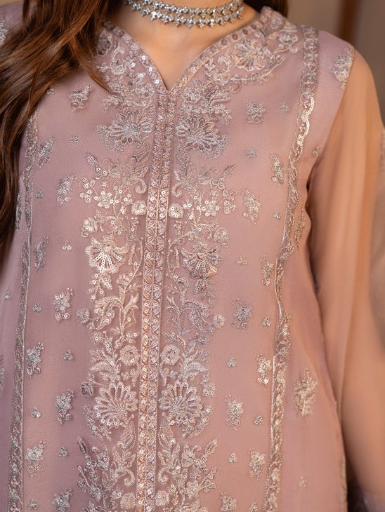 SIFA Lueur Unstitched Embroidered Formal 3Pc Suit FU-07-Izel