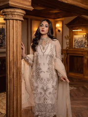 SIFA Lueur Unstitched Embroidered Formal 3Pc Suit FU-23-05-Lily