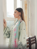Afrozeh Daybreak Embroidered Lawn Unstitched 3Pc Suit - DEWLIT