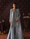 Afrozeh La Fuchsia Unstitched Formal 3Pc Suit FWU-0071 Magician
