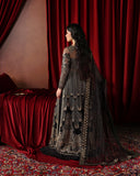 Afrozeh La Fuchsia Unstitched Formal 3Pc Suit FWU-0074 Chariot