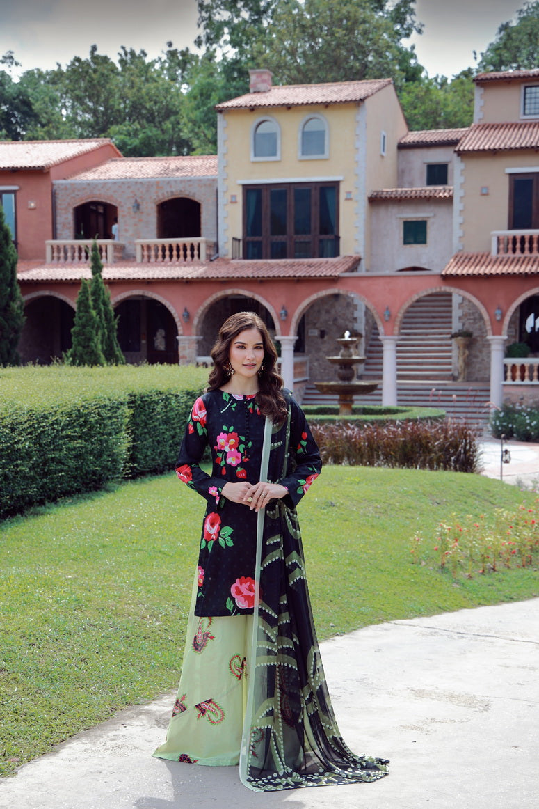 Feathers Premium Printed Lawn Unstitched 3Pc Suit FYNOR-FT544