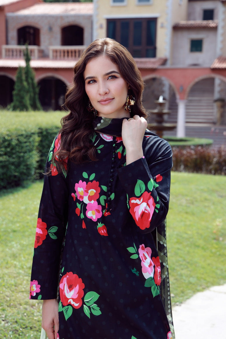 Feathers Premium Printed Lawn Unstitched 3Pc Suit FYNOR-FT544